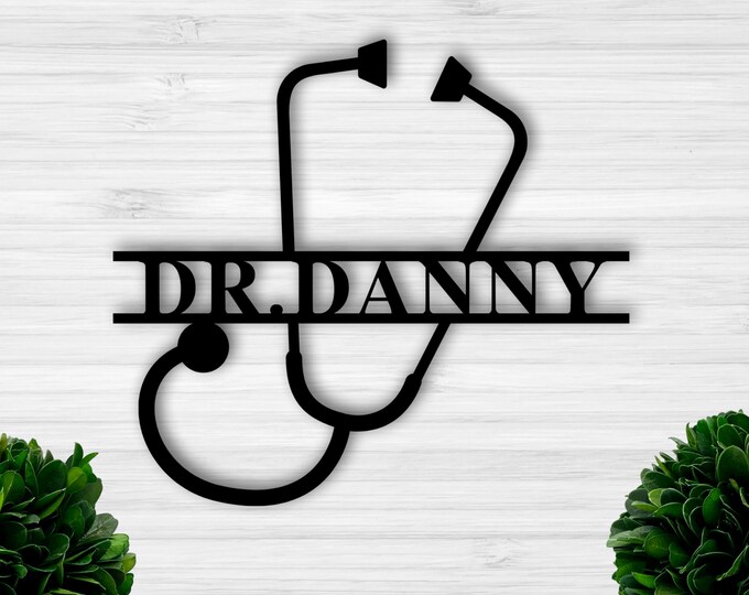 Personalized Nurse Sign / Nurse Wall Decor, Personalized Nurse Gift, Nurse Graduation Gift, Nurse Door Hanging Monogram Sign, LPN, RN