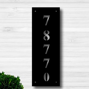 Personalized Address sign, metal address sign, address plaque, metal address plaque, number sign ,outdoor sign - house number sign