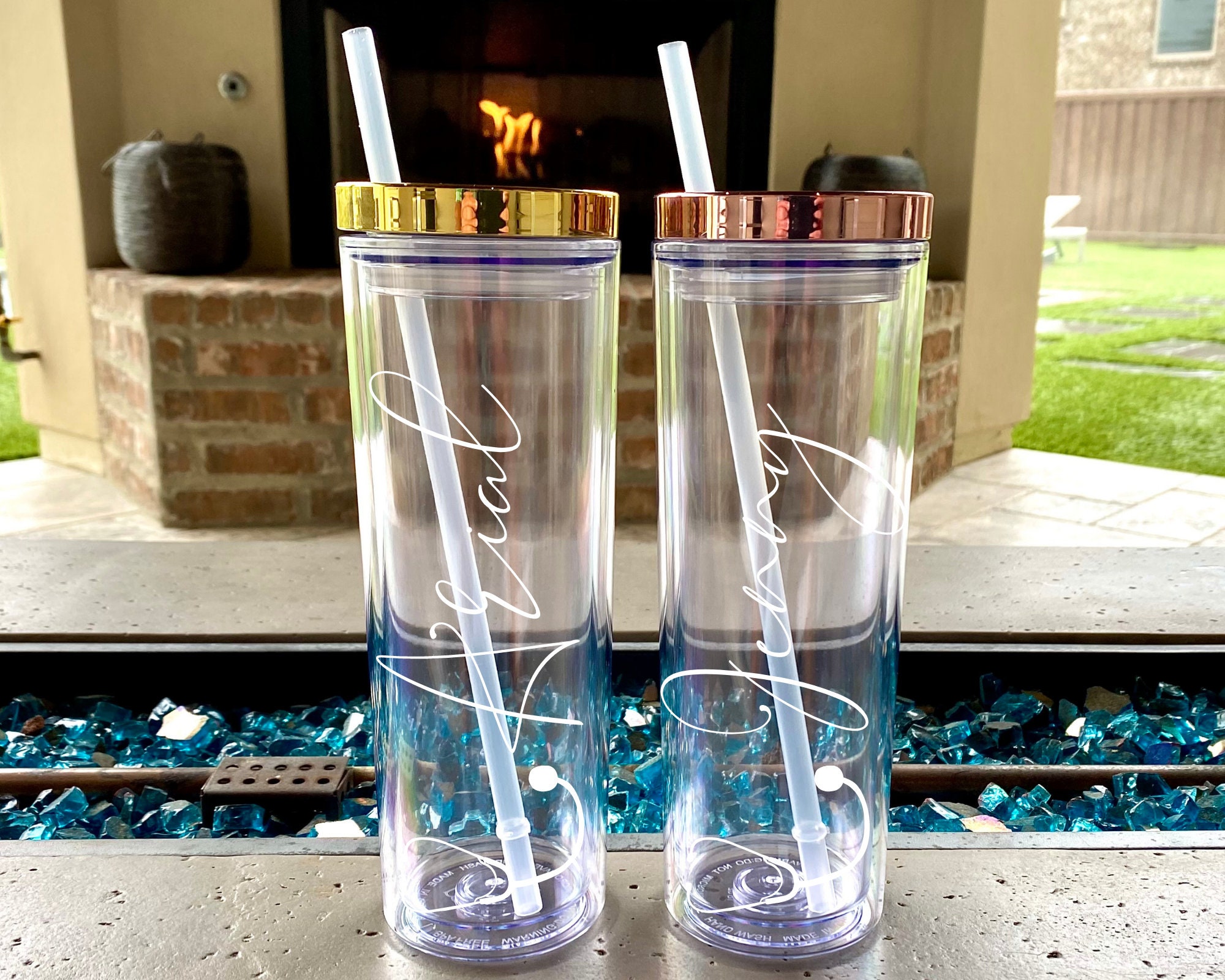 Personalized Nurse Tumbler, Nurse Gift, Skinny Tumbler With Straw