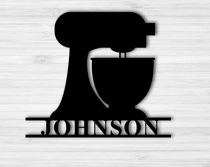 Custom Metal Sign | Nana's Kitchen Metal Sign | Customizable | Mom's Kitchen | Kitchen Decor | Personalized Sign