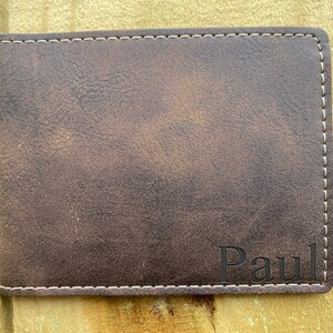 Cartera personalizada, billetera personalizada para hombres, billetera de hombre personalizada, cartera de cuero, billetera de cuero para hombre