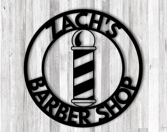 Barber Shop Sign Metal Sign Vintage Style 693 Barber Shop Signs Barber Shop 