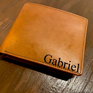 Mens Wallet Personalized,Groomsmen Gifts,Leather Wallet Mens,Engraved Wallet for Men,Custom Wallet,Groomsman Gift Ideas,Groomsmen Proposal