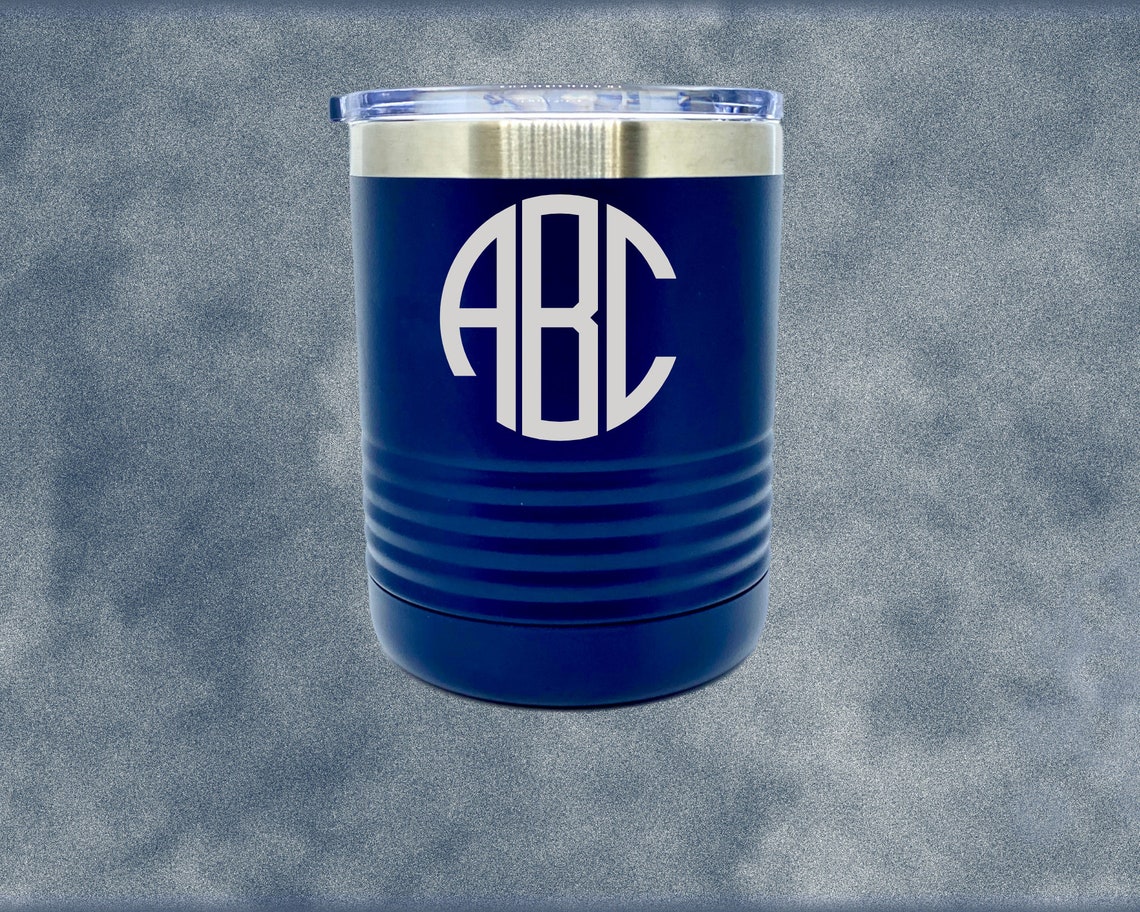 Personalized 10 OZ Tumbler Custom Travel Mug Laser Engraved Etsy