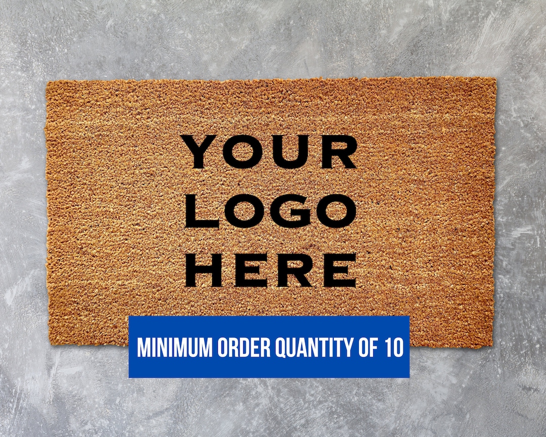 Custom Logo Doormat, Business Doormat, Personalized Doormat, Business Logo Gifts, Corporate Logo