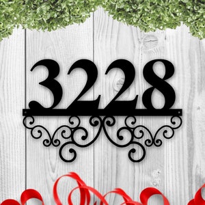 Metal House Numbers, Address plaque, Address Numbers, Metal Address Numbers, Metal Signs, Custom Metal Address Sign, Address Number Sign,