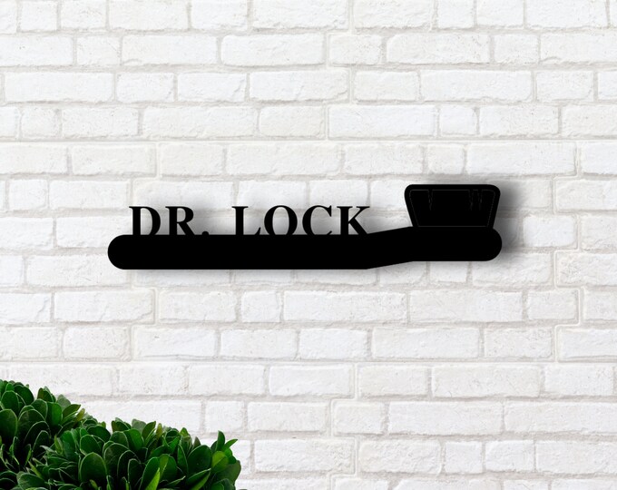 Dentist Office Wall Decor, Dentist Office Sign, Dental Hygienist Gift Idea, Orthodontist Office Sign, Orthodontist Wall Decor