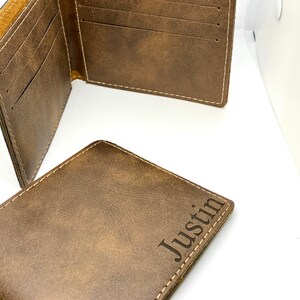 Cartera personalizada, billetera personalizada para hombres, billetera de hombre personalizada, cartera de cuero, billetera de cuero para hombre