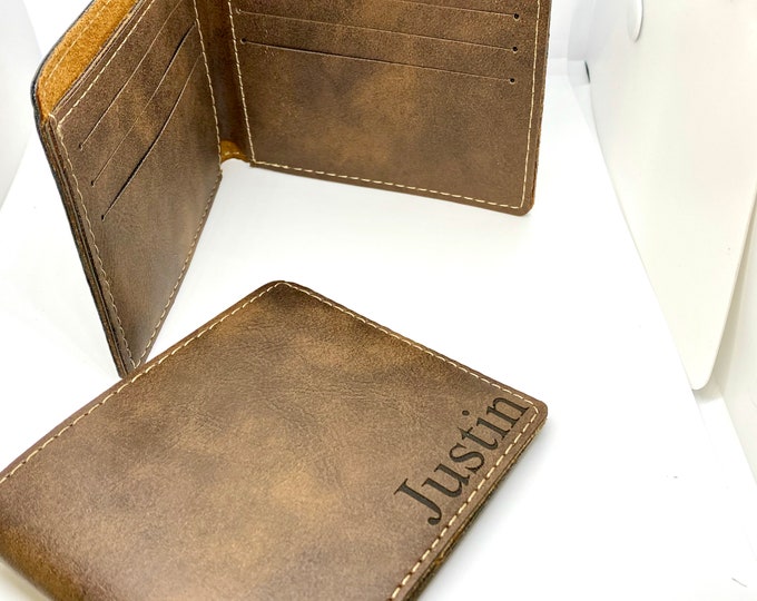 Personalized wallet, personalized wallet for men, personalized mens wallet, leather wallet, mens leather wallet
