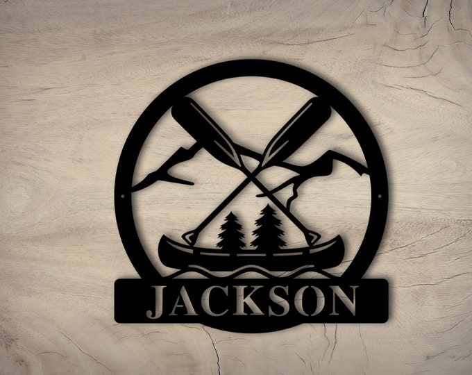 Personalized Outdoor Metal Sign, Camp Sign,  Lake Sign, Bar Sign, Custom Metal Sign, Outdoor kitchen sign