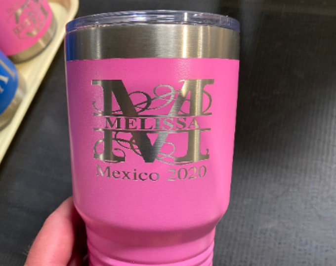 Custom Disney Laser Engraved Tumbler 20oz 30oz 