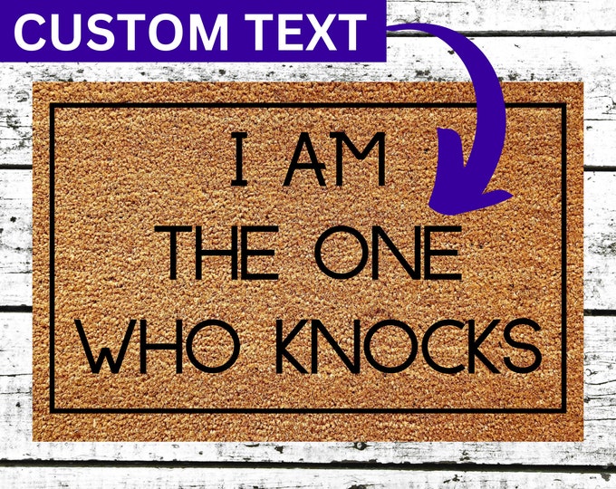 Personalized Text Doormat, Custom Doormat, Personalized Housewarming Gift, Funny Doormats, Funny Gifts, Custom Text Doormat, Best Priced Gif