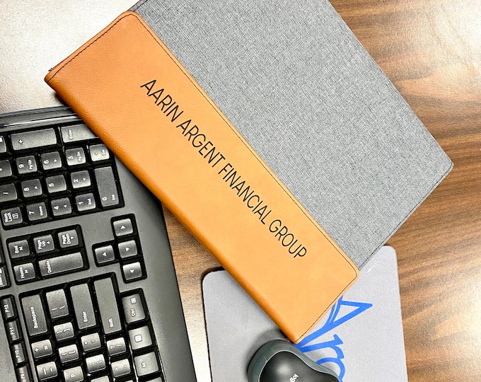 Personalized Portfolio, Custom Portfolio, Business Portfolio, Engraved Portfolio, Personalized Notebook, Personalized Journal, Notebook