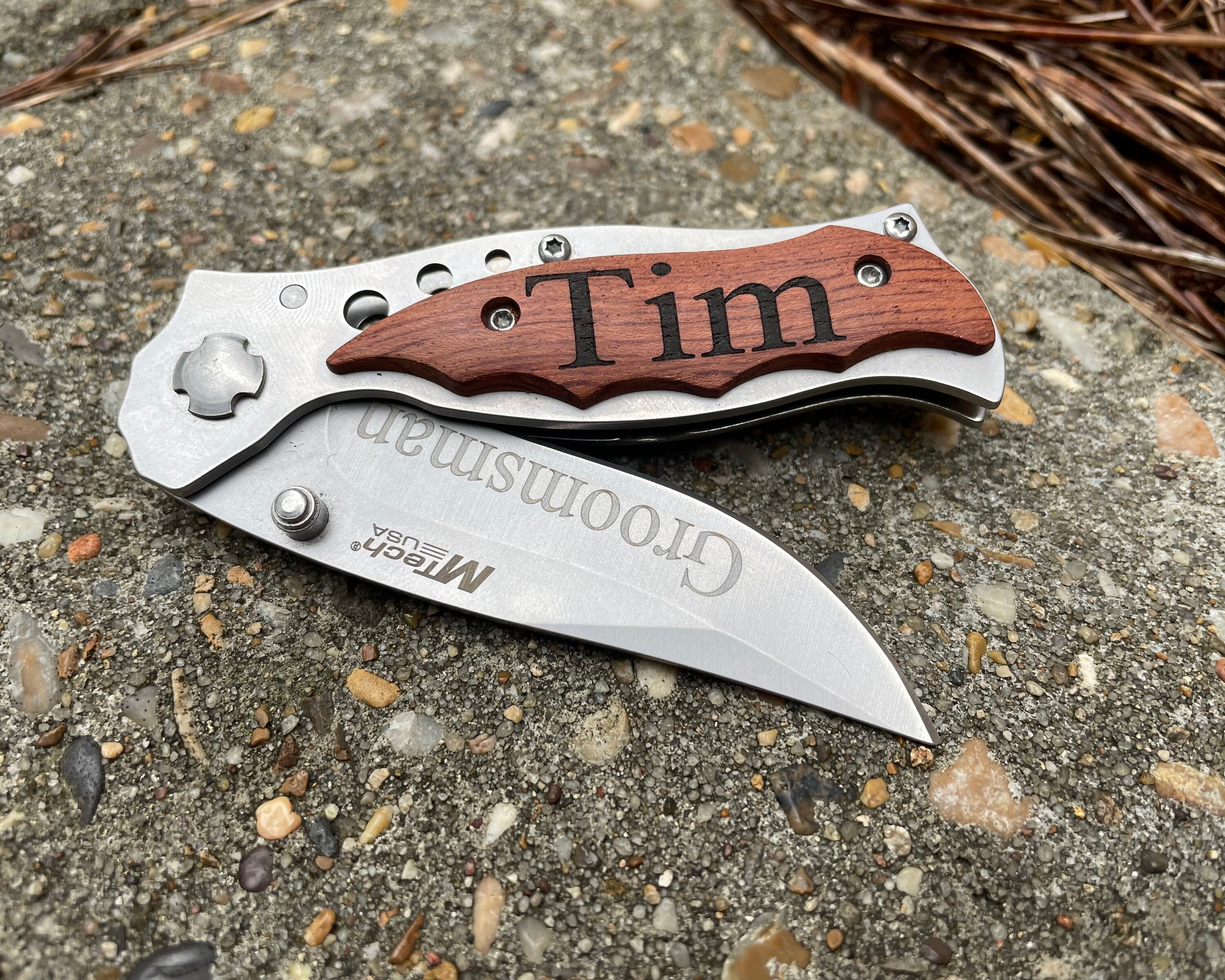 Personalized Pocket Knife for Groomsmen, Groomsmen Knives, Engraved