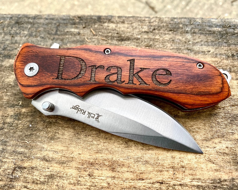 Personalized Knife Engraved Knife Monogrammed Knife Etsy