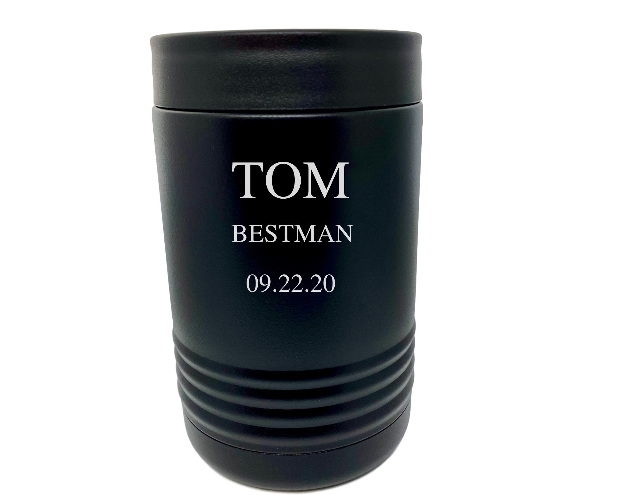 Personalized Stainless Steel Insulated Beverage Can Holder – Crystal  Images, Inc.