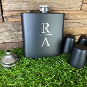 Groomsmen Gifts - Groomsman Gift Box - Groomsman Flask Gift Set - Groomsmen Flask Kit - Groomsmen Flask Gift Box - Wedding Party Gift