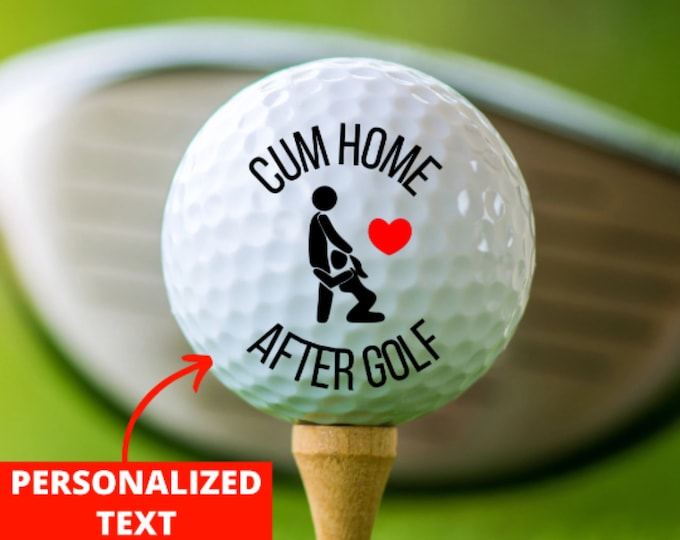 Personalized Golf Ball Gift, Funny Golf Ball Gift, Funny Golf Gift, Boyfriend Gift, Golfer Gift, Funny Husband Gift, Adult Humor Gift, golf