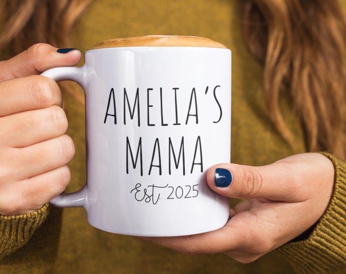 Mama Mug, New Mom Gift Ideas, Mothers Day First Time Mom Gift, New Parent Gift, Mommy Coffee Mug, Mother's Day Gift idea, mother's day sale