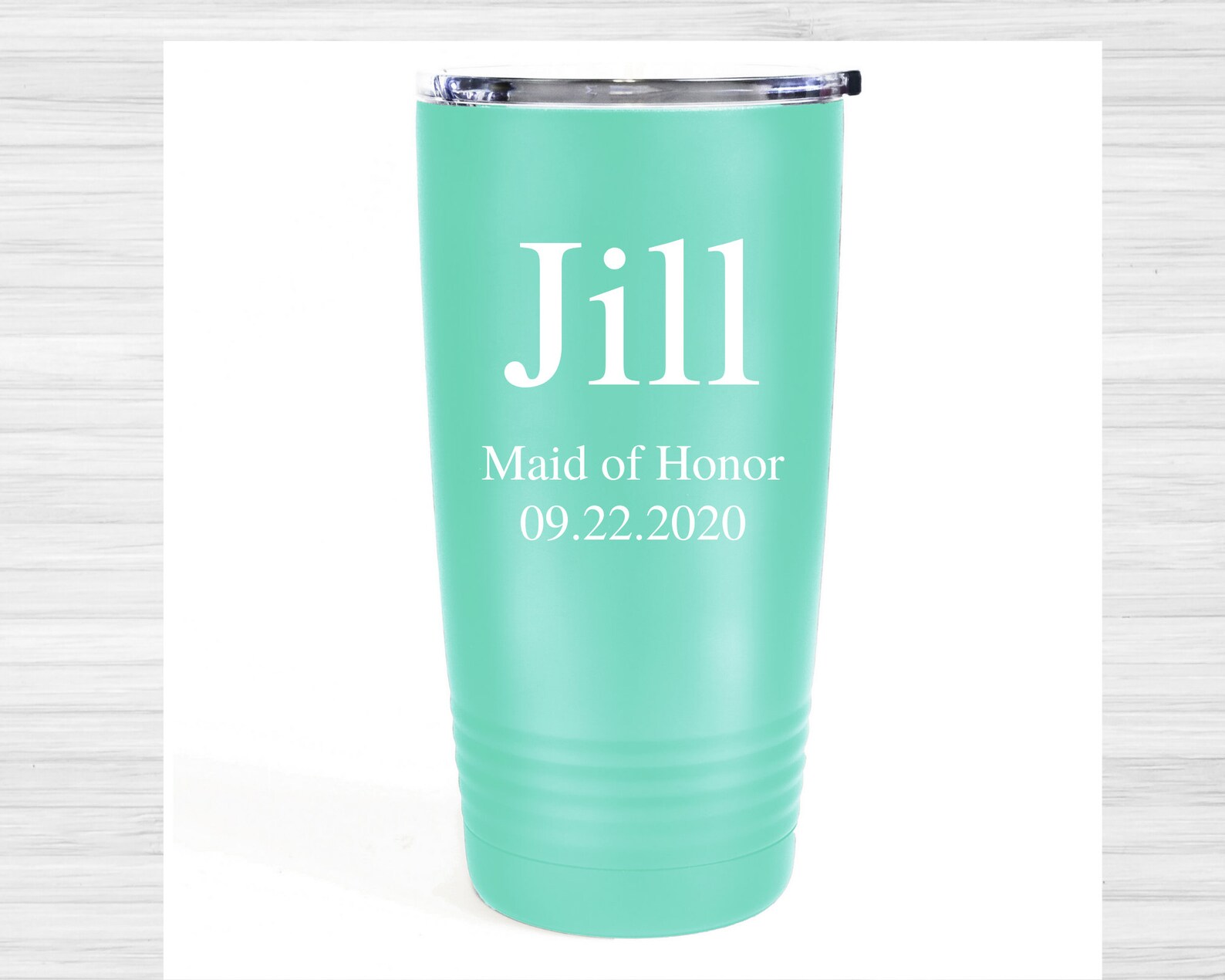 Personalized Wedding Tumblers Custom wedding party tumblers Etsy