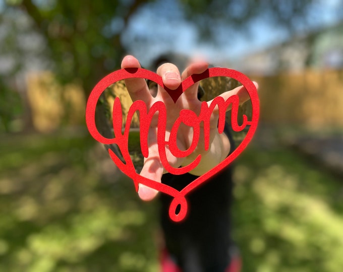 Mothersday Gift, Gift for mom, Metal Mom Sign, Mothers day gift, mom sign,