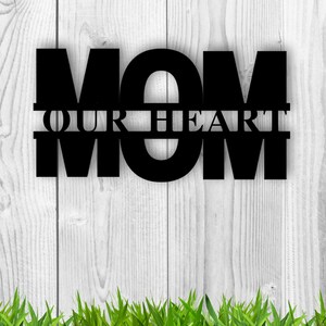 Personalized Mom Sign, Mothersday gift, custom mom sign, Mom metal sign, Metal sign for mom