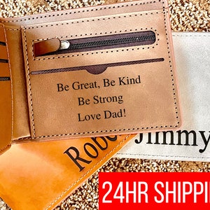 Teenage Boy Gifts, Boyfriend Gift Personalized, Son Gift From Mom, Gifts For Boyfriend, Engraved Wallet for Men, Boys Wallet