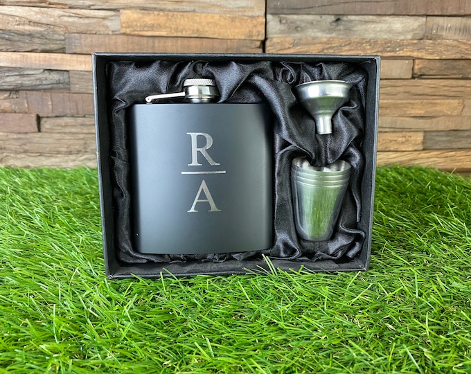 Personalized Flask for Groomsmen, Groomsmen Gift, Groomsmen Proposal, Groomsmen Flask, Engraved Flasks for Groomsmen, Bachelor Party Gifts