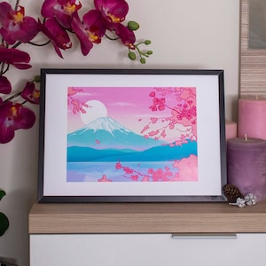 Print - Fuji-san - by Kiaru