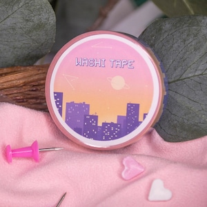 Kawaii Washi Tape - City Lights! - by Kiaru