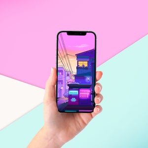 Anime Kawaii Phone Wallapaper - Japanese Temple! - By Kiaru