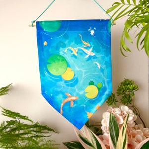 Kawaii Banner Pin Display - Japan Koi! - by Kiaru