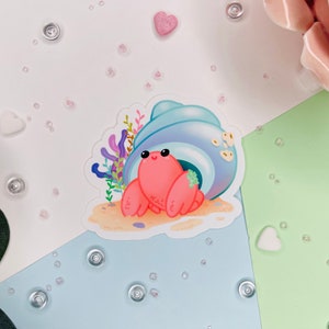 BIG Kawaii Stickers - Little Crab - By Kiaru