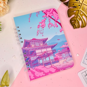 Kawaii Anime A5 Notebook - Japan Anime Temple - By Kiaru