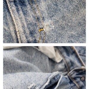Taglia jeans Lee vintage anni '80 29 30 immagine 8