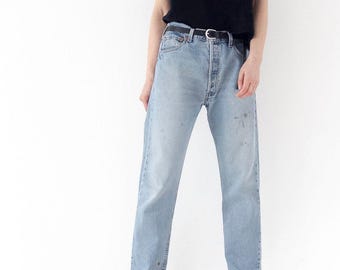 W32 L32 Levi's 501 jaren 90 Vintage Gemaakt in Polen