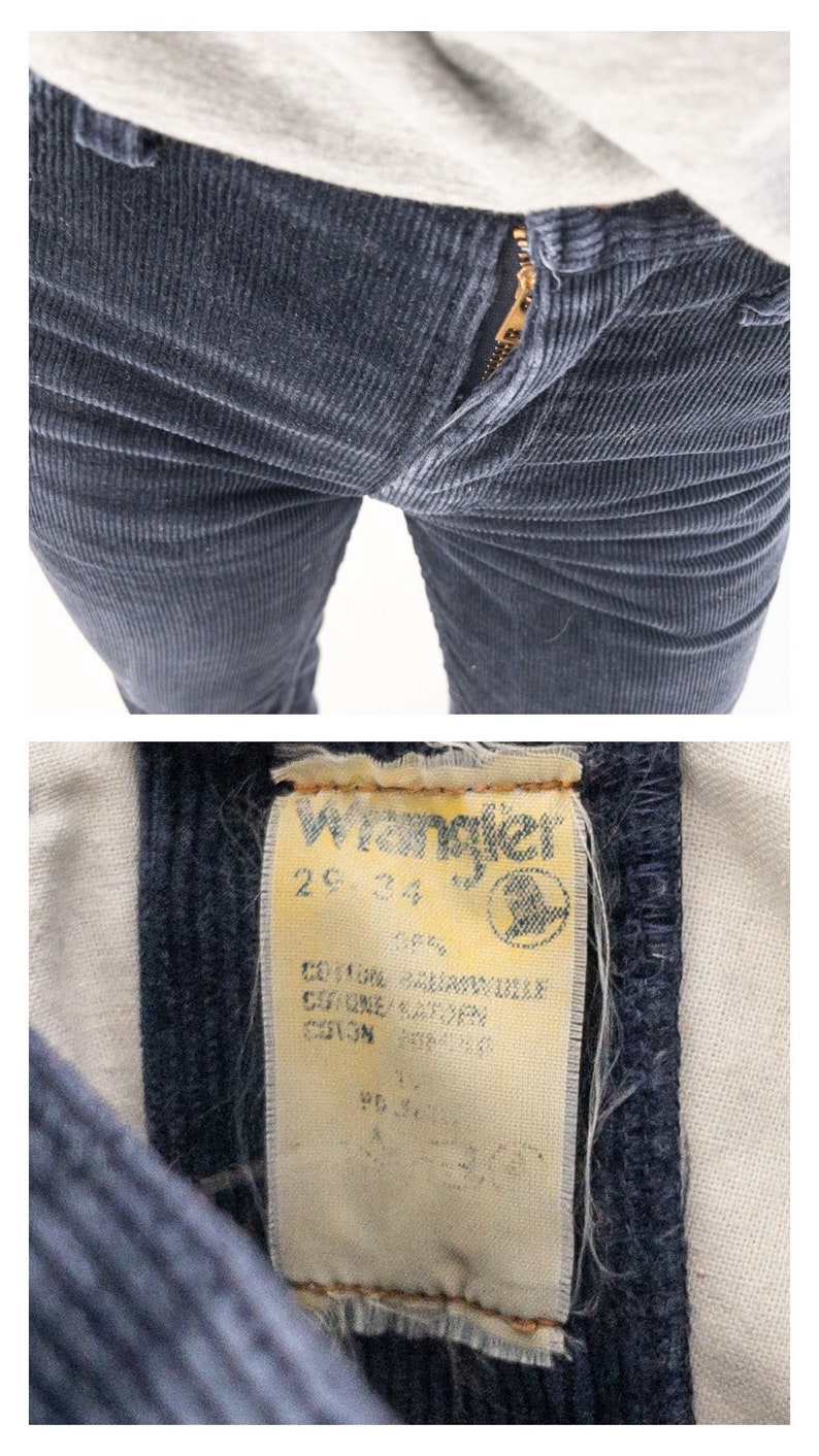 70s vintage Wrangler flared trousers size. 26 27 image 6