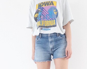 T-shirt Fruit of the Loom, taille XL, coutures simples, style vintage années 90, fabriqué aux États-Unis, match de football universitaire Alamo Bowl 1993.