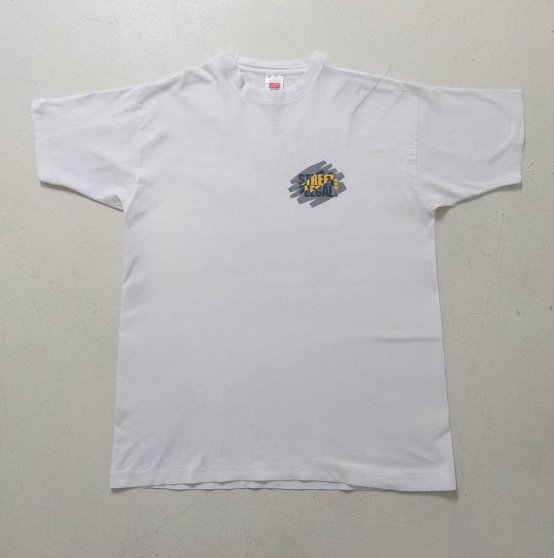 Size Xl Ss Sport Service Street Legal Drags Pomona Raceway T-Shirt – Nhra Graphic – 90S Vintage Made In Usa