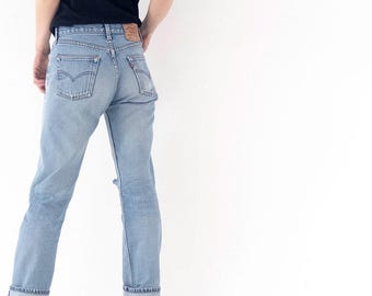 W28 - 29 L33 Levis 501 90s Vintage Made in Poland
