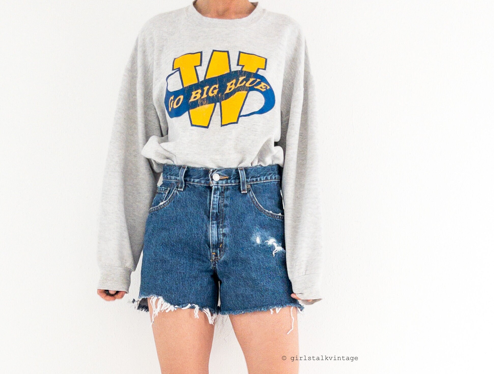 Y2K Vintage Levi's 967 Ripped Shorts - Etsy