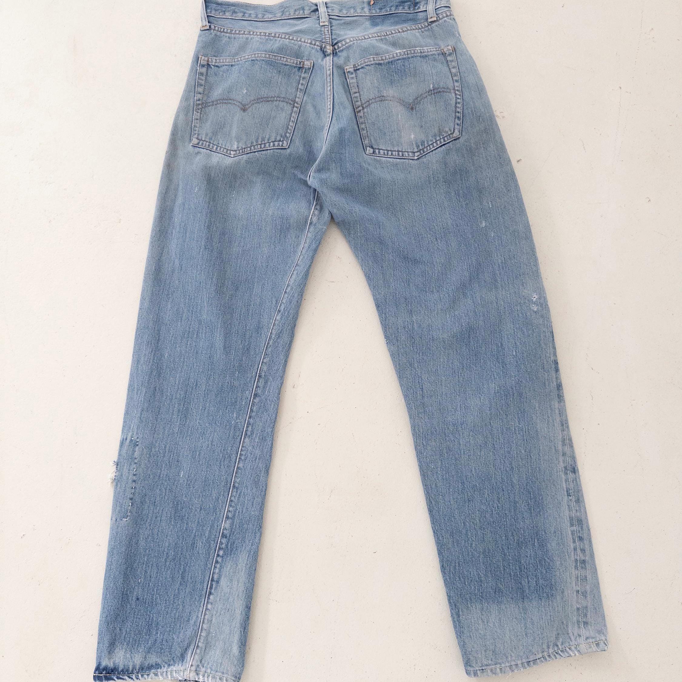 Gr. 29 Levis 501 Selvedge 60s Vintage Made in USA / Redline Single