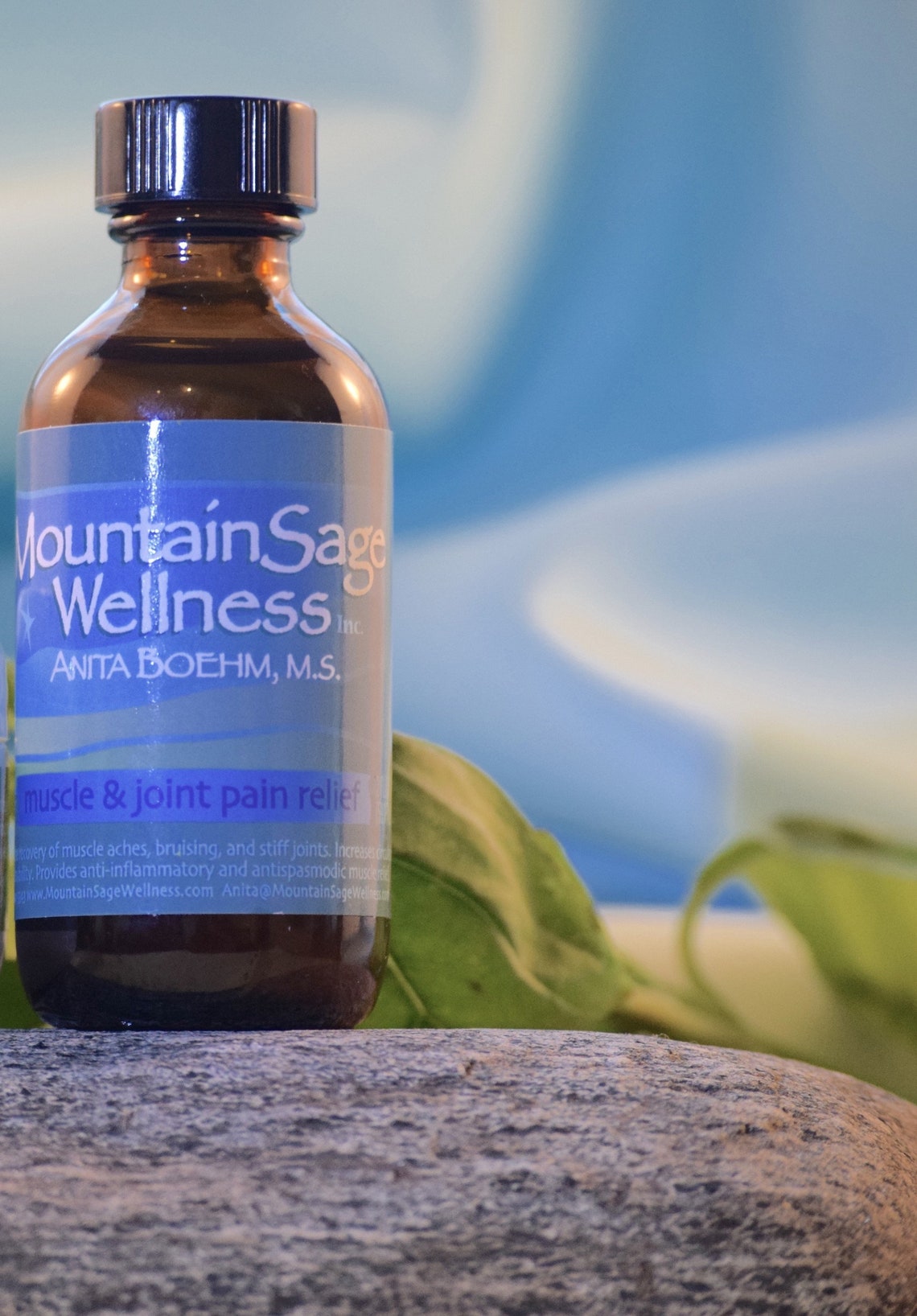 Muscle & Joint Pain Relief™ Essential Oil Blend Grapeseed Oil Etsy