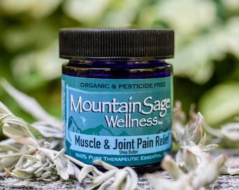 Alivio del dolor muscular y articular™ mezcla de aceite esencial: base de manteca de karité