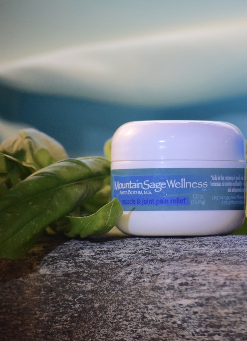 Muscle & Joint Pain Relief™ Essential Oil Blend Shea Butter Base Etsy