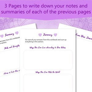 Printable Life Purpose Planner, Find Your Career Path, Find Your Passion, Soul Purpose, Self Discovery, Personal Growth, Self Assessment image 7