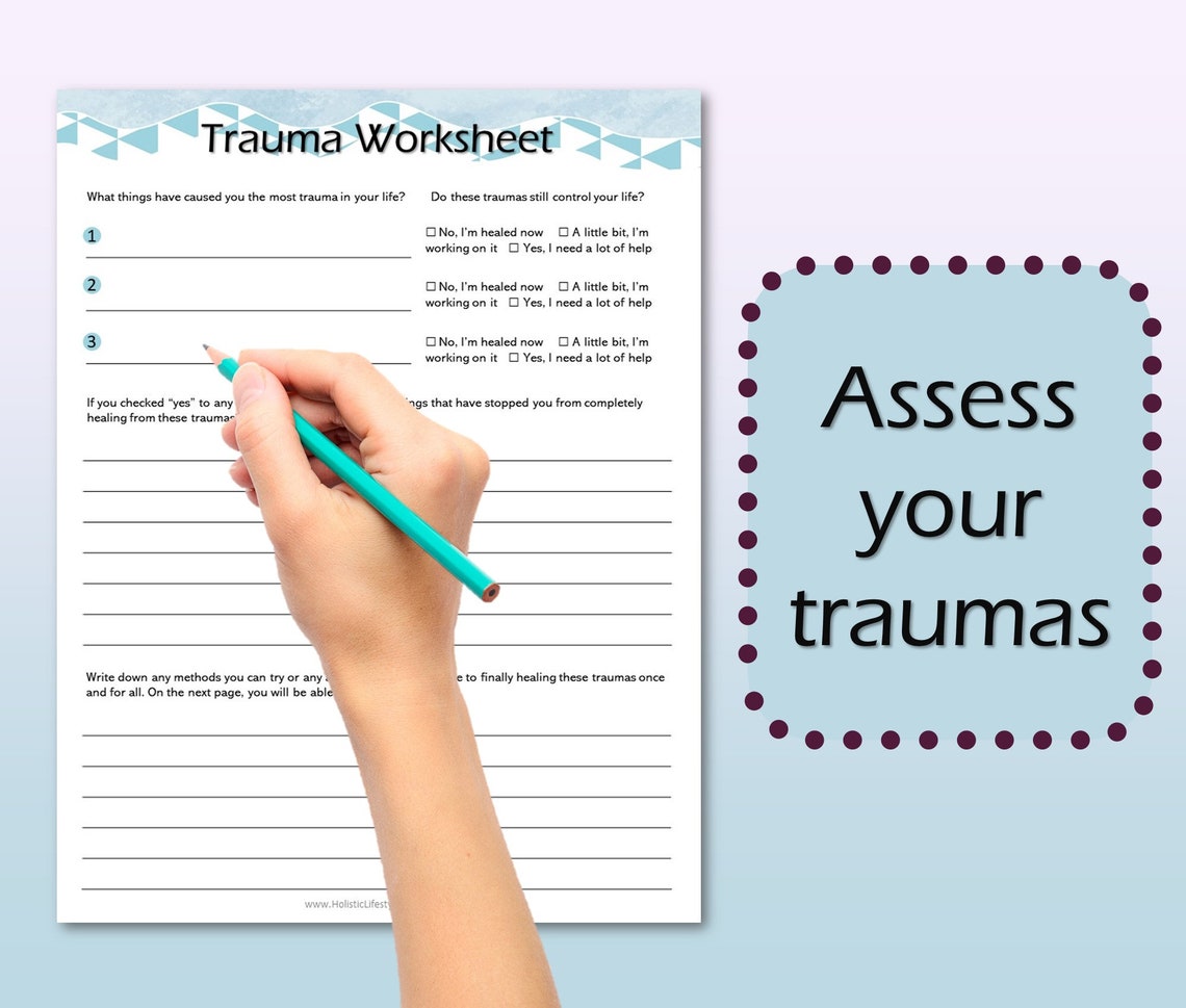 Printable Ptsd Worksheets