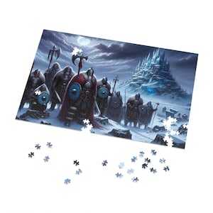 Viking Lords of the Frozen Realm 1000 piece Jigsaw