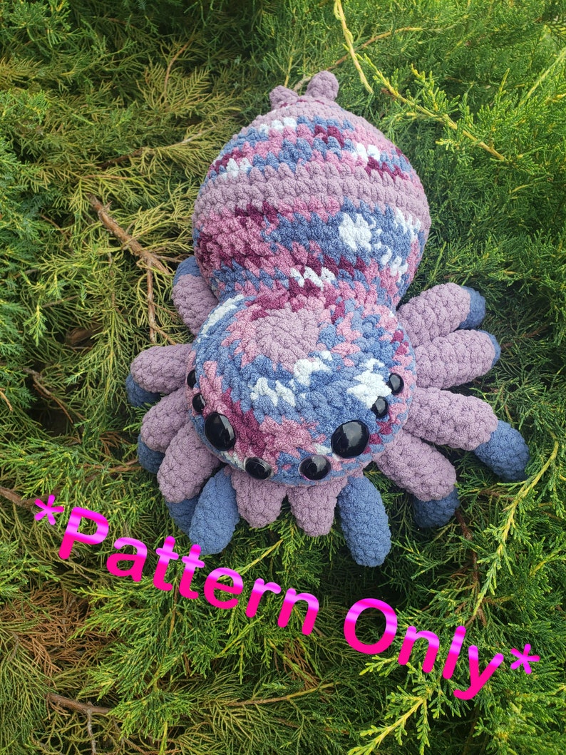 PATTERN ONLY Huggable Spider Pattern image 2