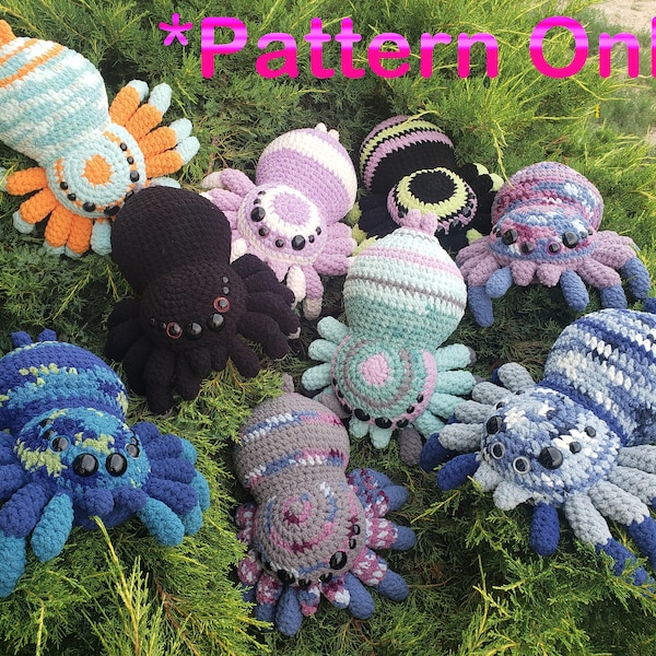 PATTERN ONLY Huggable Spider Pattern